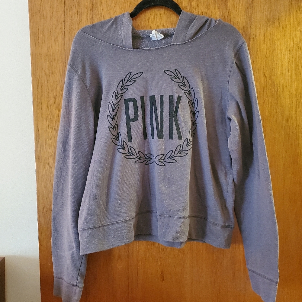 Victoria's Secret Pink Grey Hoodie
